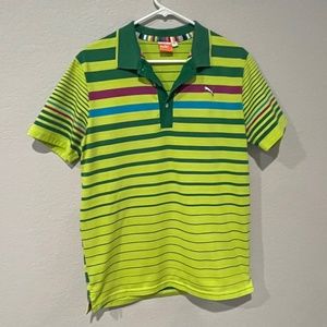 Puma Sports Men's Short Sleeve Polo Shirt USP Dry - Men's M